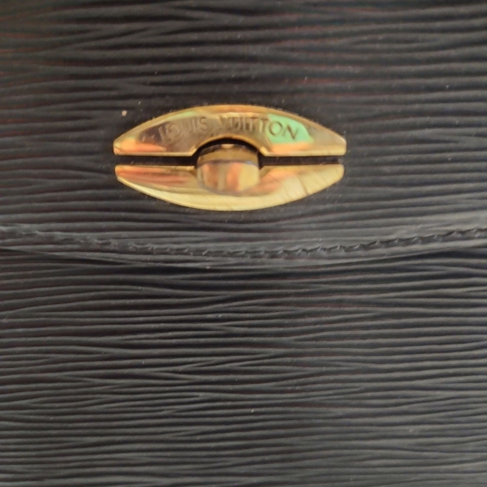 Louis Vuittion Black Epi Malesherbes Bag M10994 - Picture 2 of 14